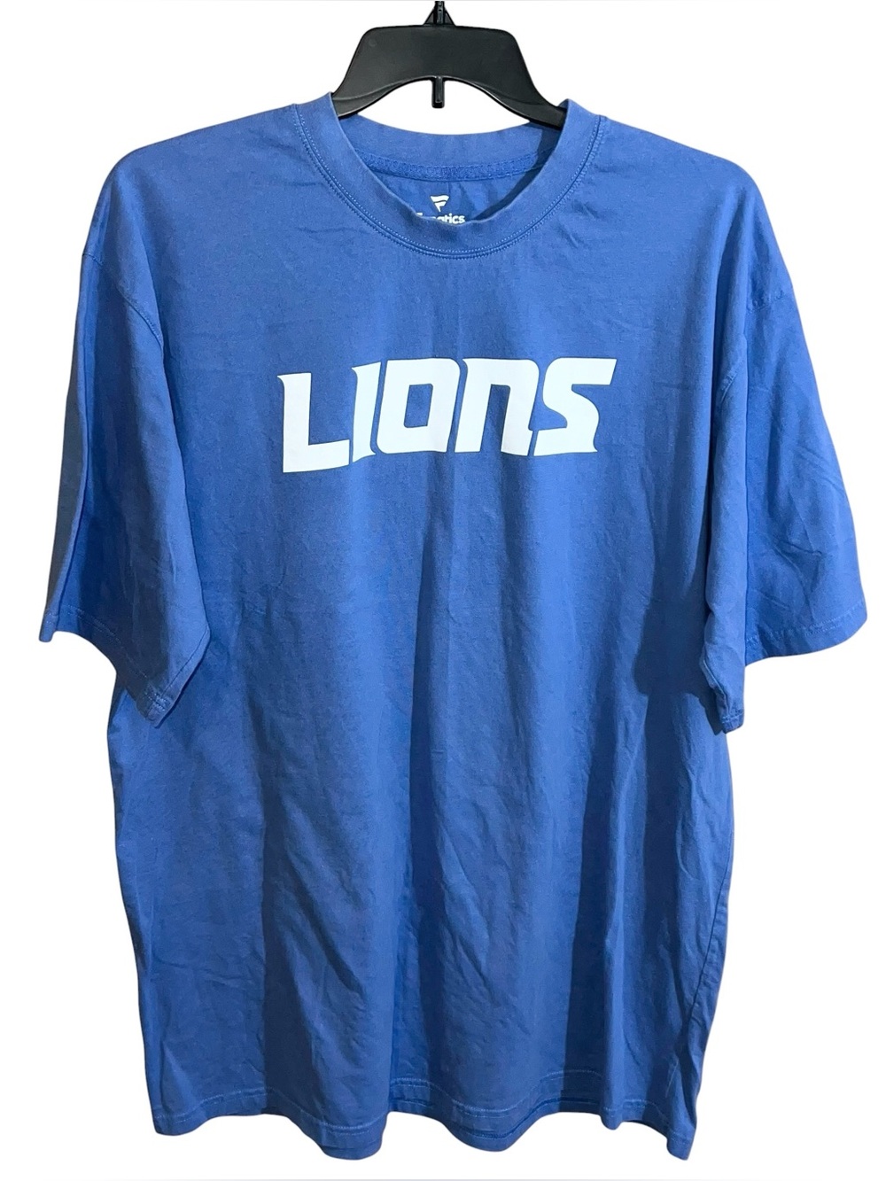Fanatics Detroit Lions Short Sleeve Graphic Shirt Men’s 2XLT Blue